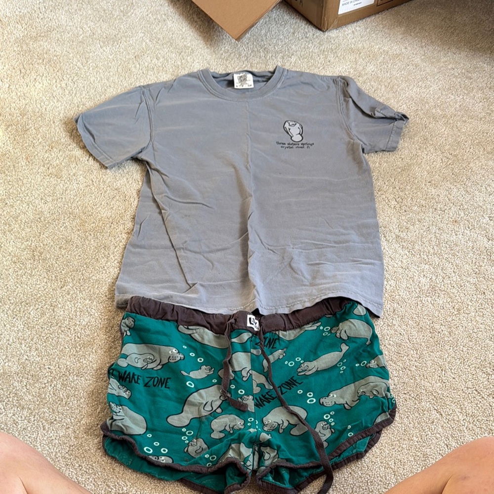 Manatee Pajama Set